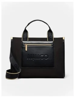Mimco Patch Tote Bag in Black