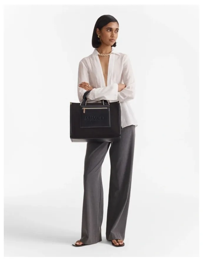 Mimco Patch Tote Bag in Black