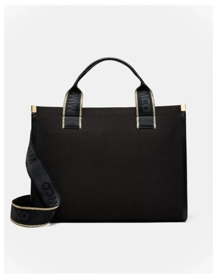 Mimco Patch Tote Bag in Black