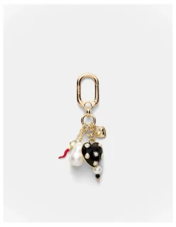Mimco Polka Bag Charm in Multicolour