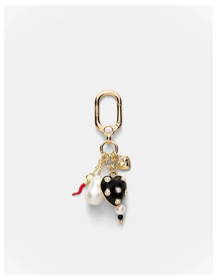 Mimco Polka Bag Charm in Multicolour