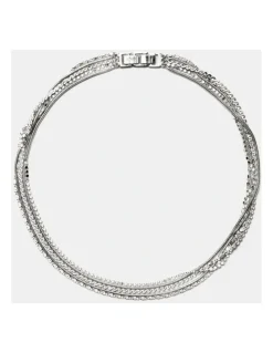 Mimco Promenade Necklace in Silver