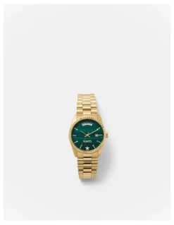Mimco Prophecy Watch in Malachite