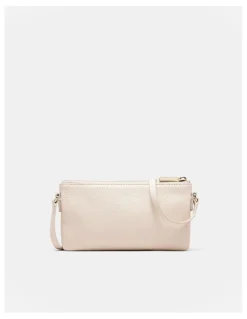 Mimco Rhiannon Pouch Crossbody in Linen