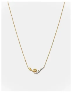 Mimco Shadow Necklace in Gold