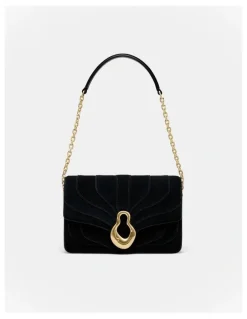 Mimco Shield Crossbody Bag in Black