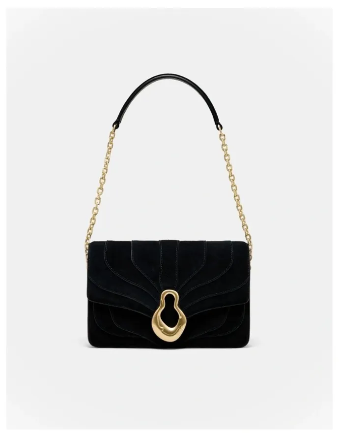 Mimco Shield Crossbody Bag in Black
