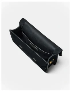 Mimco Shield Crossbody Bag in Black