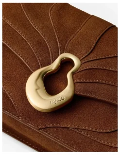 Mimco Shield Crossbody Bag in Toffee