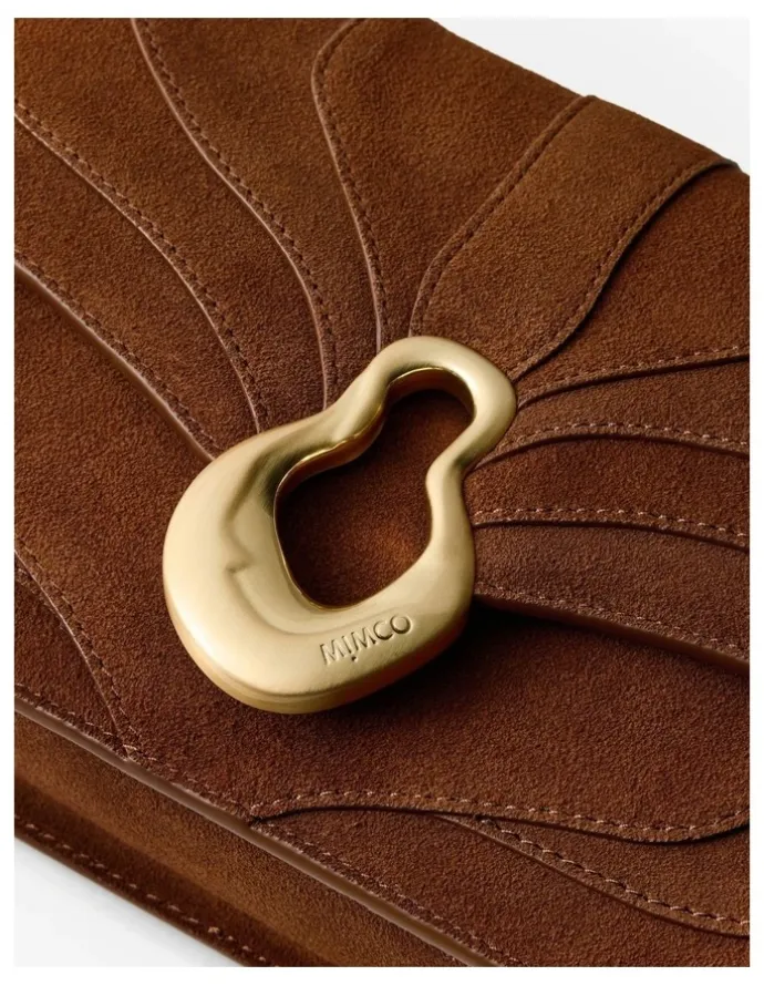 Mimco Shield Crossbody Bag in Toffee