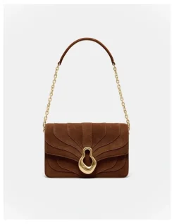 Mimco Shield Crossbody Bag in Toffee