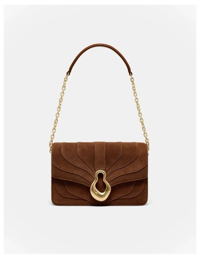 Mimco Shield Crossbody Bag in Toffee