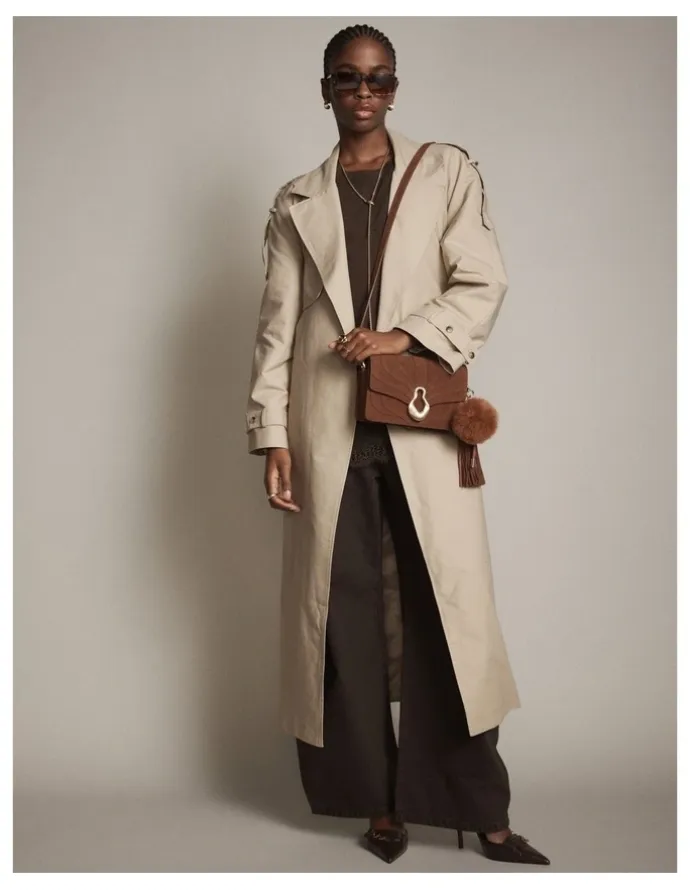Mimco Shield Crossbody Bag in Toffee
