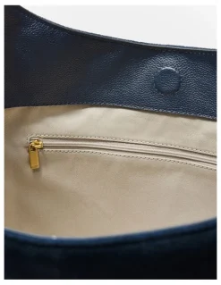 Mimco Shield Hobo Bag in Navy