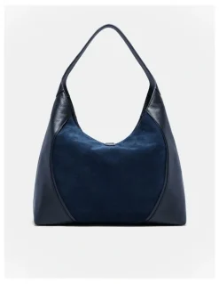 Mimco Shield Hobo Bag in Navy