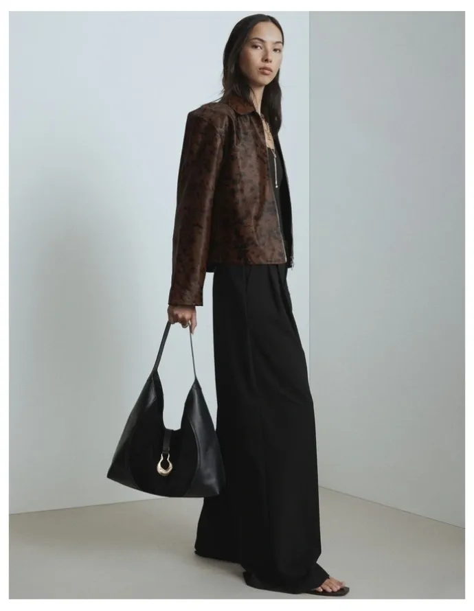 Mimco Shield Hobo Bag in Black