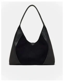Mimco Shield Hobo Bag in Black