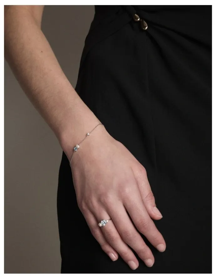 Mimco Splash Bracelet in Silver