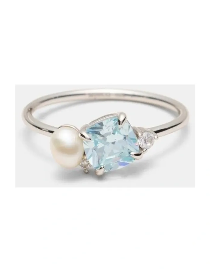 Mimco Splash Ring in Silver