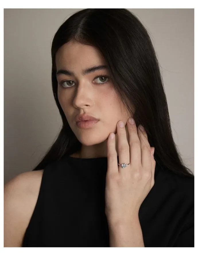 Mimco Splash Ring in Silver