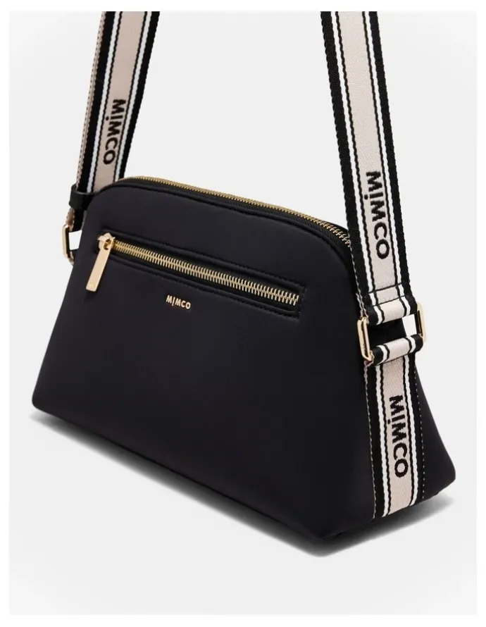 Mimco Squad Crossbody Bag in Black