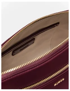 Mimco Squad Crossbody Bag in Merlot
