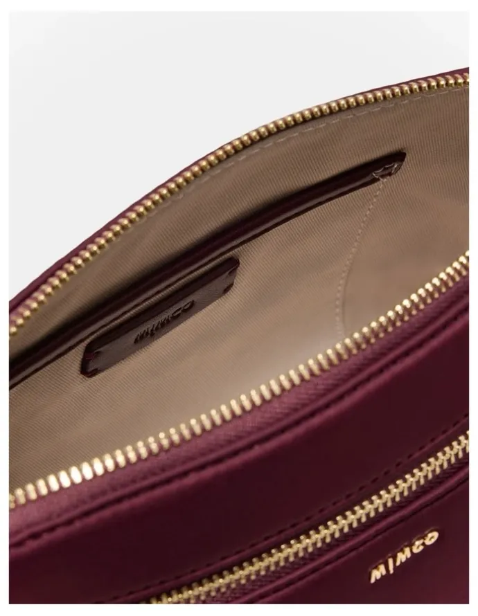 Mimco Squad Crossbody Bag in Merlot
