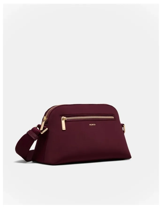 Mimco Squad Crossbody Bag in Merlot
