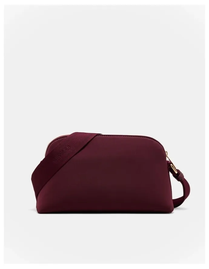 Mimco Squad Crossbody Bag in Merlot