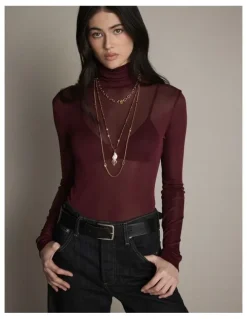 Mimco Sunray Trio Necklace in Gold