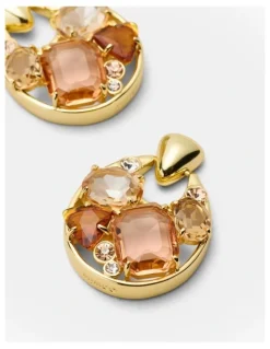 Mimco Treasure Earrings in Pink Salt