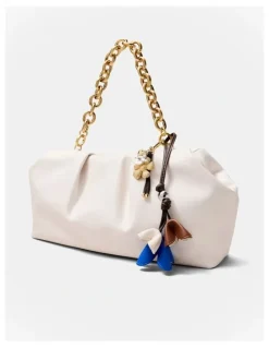 Mimco Trio Floral Charm in Cobalt