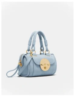 Mimco Turnlock Bowler Grab Crossbody Bag in Cornflower
