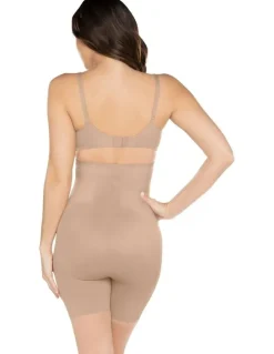 Miraclesuit Shapewear Adjustable Fit High Waist Thigh Slimmer in Nude