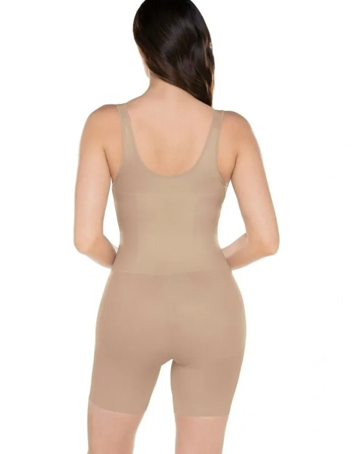 Miraclesuit Shapewear Back Magic Long Leg Torsette in Beige