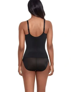 Miraclesuit Shapewear Comfy Curves Padded Cup Firm Control Shaping Camisole in Black