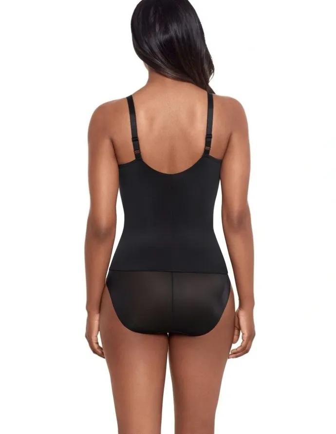 Miraclesuit Shapewear Comfy Curves Padded Cup Firm Control Shaping Camisole in Black