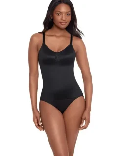 Miraclesuit Shapewear Comfy Curves Padded Cup Firm Control Shaping Camisole in Black