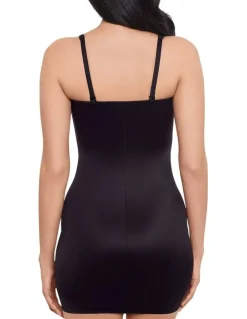 Miraclesuit Shapewear Convertible-To-Strapless Multiway Shaping Slip Dress in Black
