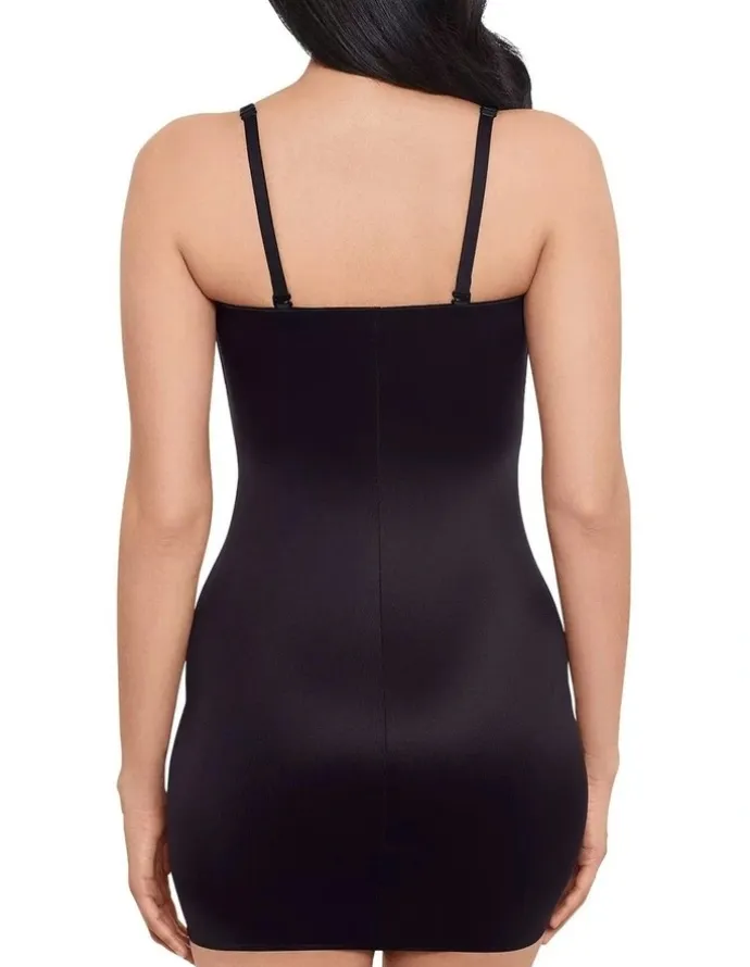 Miraclesuit Shapewear Convertible-To-Strapless Multiway Shaping Slip Dress in Black