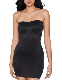 Miraclesuit Shapewear Convertible-To-Strapless Multiway Shaping Slip Dress in Black
