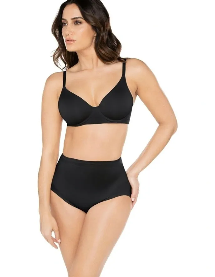 Miraclesuit Shapewear Flexible Fit Extra Firm Control Waistline Shaping Brief in Black