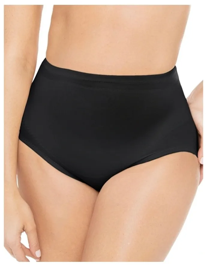 Miraclesuit Shapewear Flexible Fit Extra Firm Control Waistline Shaping Brief in Black