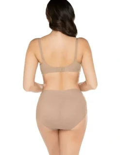 Miraclesuit Shapewear High Waist Light Shaping Brief Set of Two in Beige