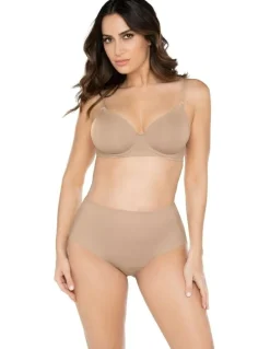Miraclesuit Shapewear High Waist Light Shaping Brief Set of Two in Beige