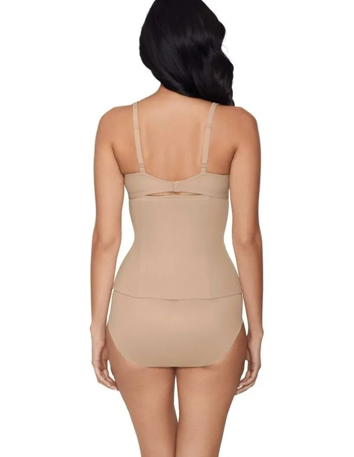 Miraclesuit Shapewear Inches Off Waist Cincher in Nude