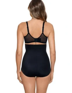 Miraclesuit Shapewear Lycra FitSense Extra High Waist Shaping Brief in Black