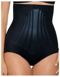 Miraclesuit Shapewear Lycra FitSense Extra High Waist Shaping Brief in Black