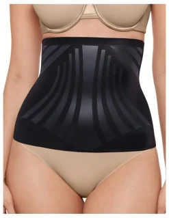 Miraclesuit Shapewear Modern Miracle Step-In Shaping Waist Cincher in Black
