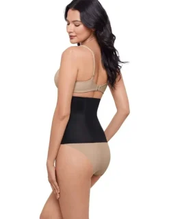 Miraclesuit Shapewear Modern Miracle Step-In Shaping Waist Cincher in Black